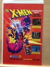 X-MEN Gamesmaster&#39;s Legacy For Sega Original Trimmed Paper Advertisement 1994 - £9.45 GBP