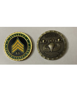 2pcs 82nd Airborne School Jump Wing Badge E-5 Sergeant Coin US Army RARE - €16,44 EUR
