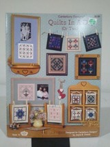 Quilts in a Day or Two Counted Cross Stitch Booklet By Canterbury Designs - £6.95 GBP