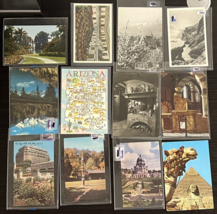 Vintage Postcards Mixed lot of 12  Buildings Views Unusual Posted and Non-Posted - $9.70