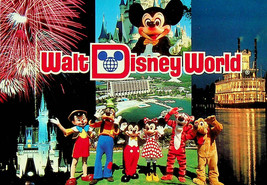 Walt Disney World Post Card - Vintage (5 pix) - £6.73 GBP