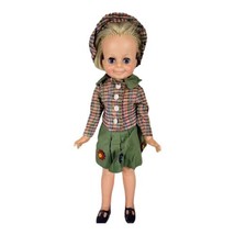 Vintage Ideal Velvet  Doll PLAID HAT Skirt Dress Sears? Aftermarket Homemade?  - £38.64 GBP