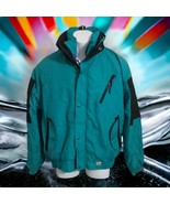 Vintage 90s Ski Coat Mens S Winter Neon High Seas Foul Weather Gear Colo... - £37.84 GBP