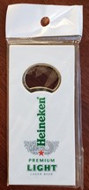 Heineken Premium Light Lager Beer Pocket/Magnetic Bottle Opener - £5.43 GBP