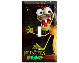 Ray the firefly Princess Tiana and a frog single light switch cover wall... - $16.57 CAD
