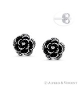 Rose Flower Love Charm Valentines Day Solid 925 Sterling Silver 3D Stud ... - €27,66 EUR Rose Flower Love Charm Valentines Day Solid 925 Sterling Silver 3D Stud ... - €27,66 EUR