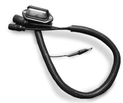 Plug &amp; Play Prewired Small License Plate Light, 24V LED, Compatible with... - $52.95