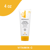 Derma E Vitamin C Gentle Facial Cleanser Paste with Turmeric, 4 oz.. - £23.80 GBP