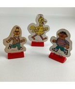 Walk Along Sesame Street Game Replacement Movers Tokens Vintage 1975 Big... - $20.24 CAD