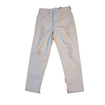 Denizen from Levi&#39;s Junior&#39;s Size 11 Light Pink Destressed Mom Jeans - £10.97 GBP