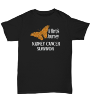 Kidney Cancer Hero T-Shirt Cancer Awareness Gift for Cancer Free Survivor Beat C - £15.93 GBP+