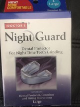 The Doctor&#39;s Night Guard Dental Protector for Night Time Teeth Grinding LARGE - £23.98 GBP