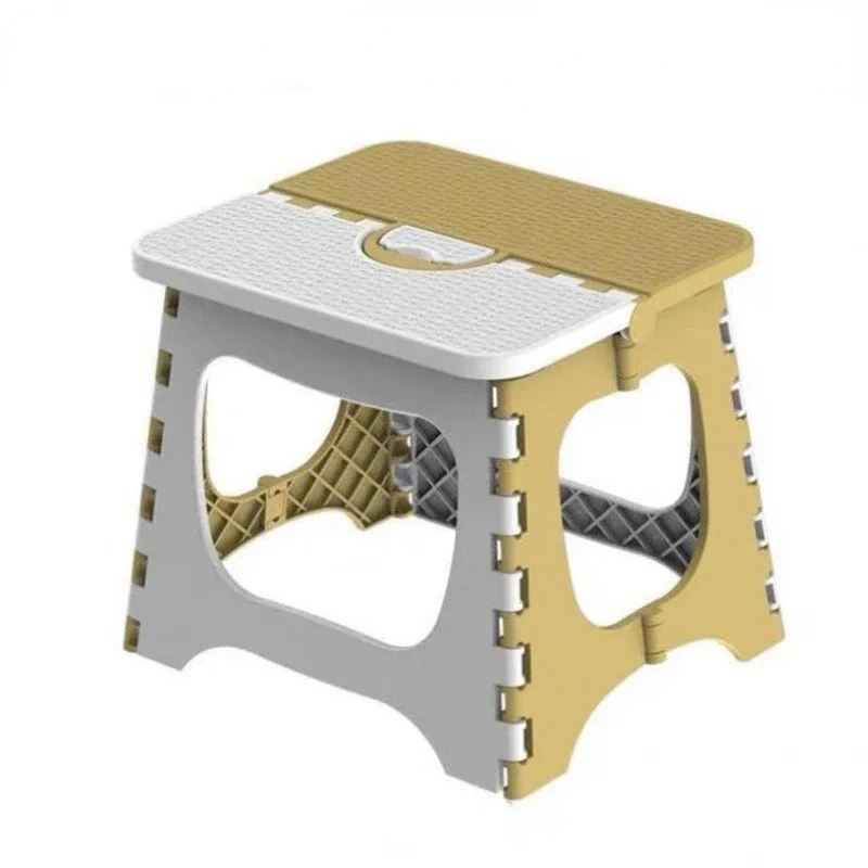 Portable Plastic Folding Stool for Children, Thickened Bathroom, Outdoor Fishing - £39.57 GBP+