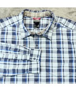 The North Face Mens Button Down Plaid Long Sleeve Shirt Outdoor XL - $34.99