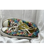 Chuck Taylor All Star Converse Colorful Hearts Sneakers Shoes Women&#39;s Si... - $465.81 MXN