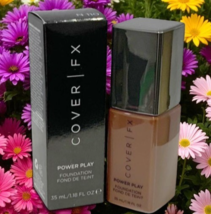 Cover FX Power Play Foundation N 110 Full Size 1.18 oz/35ml, Made in Italy - $18.60