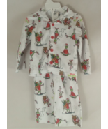 Dr. Seuss The Grinch Who Stole Christmas Tree Pajamas Coat 2 Piece 2T - €5,11 EUR