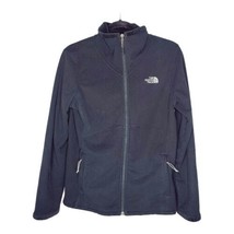 The North Face Soft Shell Full Zip Mock Neck Fuzzy Fleece Lined Jacket S... - £23.35 GBP