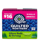 Quilted Northern Ultra Soft &amp; Strong 2-Ply Toilet Paper, Septic Safe (24... - £30.25 GBP