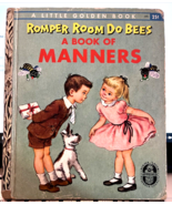 A Little Golden Book Romper Room Do Bees Book of Manners 1956 &quot;A&quot; Copy - £7.68 GBP