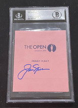 Jack Nicklaus Autographed 2005 Open Championship Friday Scorecard Bas Auto 10 - £374.56 GBP