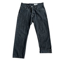 Gustin Men’s #327 Jet Black Japanese Selvedge Twill Straight Fit Jeans S... - $644.94 MXN