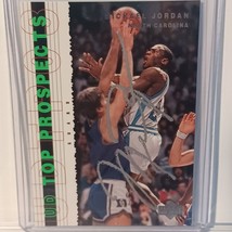 2003 UD Top Prospects Michael Jordan #58 North Carolina Card signed COA - £240.91 GBP
