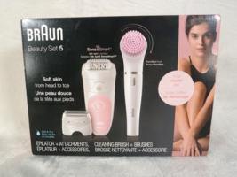 New Braun Epilator SE5-895, Facial Hair Removal For Women Cordless Shaver Beauty - £38.02 GBP