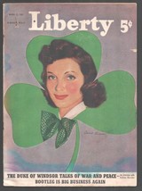 Liberty 3/22/1941-Macfadden-pulp fiction-Chidsey-Jack Dempsey-Hitler-GGA clov... - $61.11