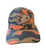 NHL Anaheim DUCKS Hockey Camo Orange Brown Black Mesh Snapback Hat Cap (... - $13.81
