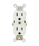 Leviton M22-CBR15-WMP ProGrade 15 Amp Duplex Outlet (10-Pack) -White - $36.52