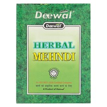 3 X Deewal Herbal Mehandi  Heena Hair Color 100% Natural for Unisex,Black 240 gm - £23.80 GBP