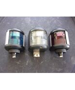 AQUA SIGNAL SERIES 40 NAVIGATION RUNNING LIGHT SET -PORT- STAR-STERN - €252,33 EUR