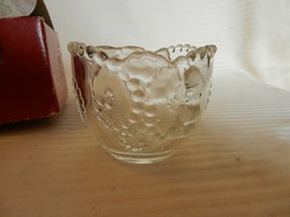 Mikasa Fiesta Style Holiday Clear Crystal Votive Candle Holder #SB129/594 - $30.00