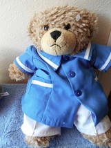 Bear Factory Plush Bear In Sailor Outfit 11.5 in jacket white pants Stuffed Toy - $14.85