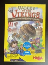 NEW Valley of The Vikings Board Game 2 to 4 Players Age 6 to 99 HABA Sea... - $34.95