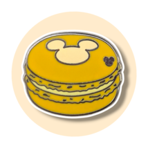 Mickey Mouse Icon Disney Pin: Yellow Macaron - $20.00