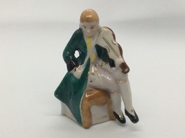 Victorian Man Gentlemen  with Violin Figurine Made In Occupied Japan - $4.95