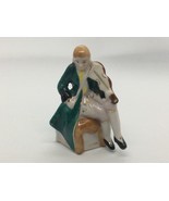 Victorian Man Gentlemen  with Violin Figurine Made In Occupied Japan - $93.12 MXN