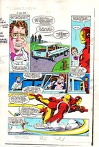 Original 1983 Iron Man 177 color guide art page 3:Marvel Comics/80&#39;s Marvelmania - £71.47 GBP