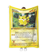Pik 1st Edition Trading Card Sherpa Fleece &amp; Padded Quilt Blanket - $24.99+