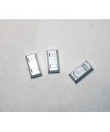 Silver Bar Of 3 Blocks Minifigures - $1.52