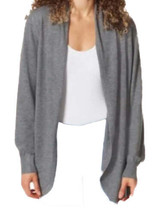 Ella Moss Womens Solid Cozy Cardigan Color Charcoal Size S - £30.44 GBP