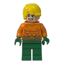 LEGO Minifigure Aquaman sh050 DC Comics Super Heroes Justice League mini... - £6.35 GBP