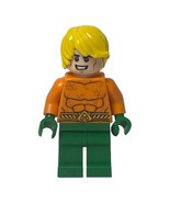 LEGO Minifigure Aquaman sh050 DC Comics Super Heroes Justice League mini... - $150.98 MXN