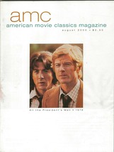 ORIGINAL Vintage Aug 2000 AMC Magazine Robert Redford D Hoffman Robert De Niro - £23.70 GBP