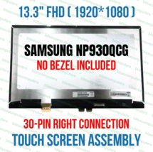 13.3&quot; Lcd Screen NE133FHM-A61 Touch Assembly Samsung NP930QCG-K01US Fhd - £125.80 GBP