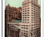Stock Exchange Building New York City NY NYC UNP WB Postcard Q23 - $3.36