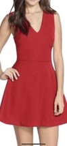 Felicity &amp; Coco Women’s Dress Red Bianca Vut Out Fit &amp; Flare Size XL NWT $108 - £39.56 GBP