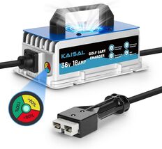 36V 18A Golf Cart Battery Charger EZGO Marathon Anderson SB50 IP67 Lead ... - $79.95